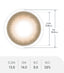 Gleam Muse on Brown lens